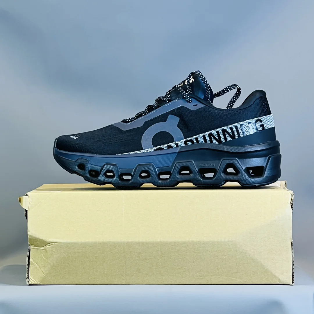 On Cloud QC All-Black Performance Running Shoes - Image 2