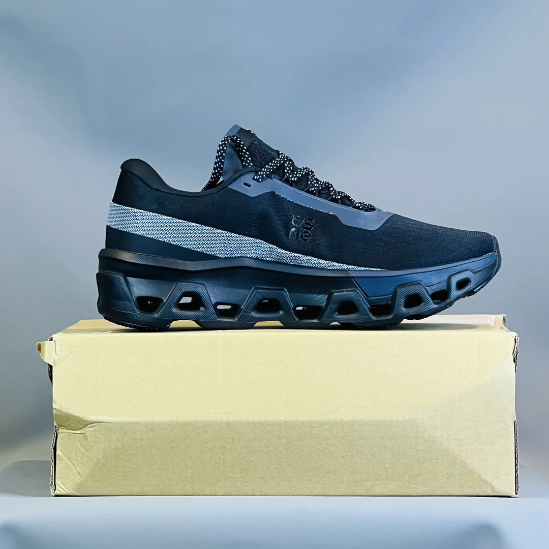On Cloud QC All-Black Performance Running Shoes - Image 3
